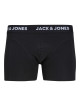Чоловічі боксери Jack Jones, набір з 3 чорних одиниць