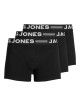 Чоловічі чорні боксери Jack Jones - набір з 3 шт.