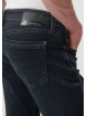 Чоловічі чорні джинси Mavi Slim Fit з середньою посадкою