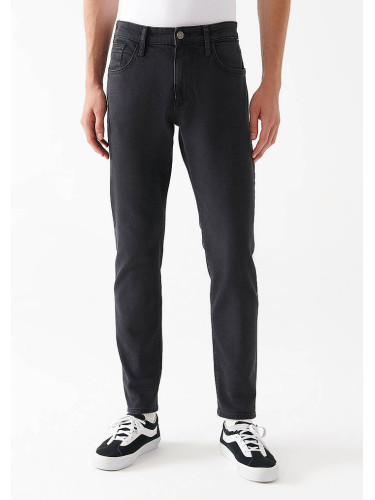 Джинси сірі Tapered середня посадка Mavi чоловічий стиль