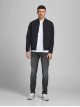 Чоловічі сірі джинси Slim від Jack Jones з середньою посадкою