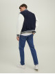 Чоловічі сині джинси Jack Jones Slim з середньою посадкою