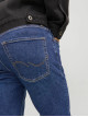 Чоловічі джинси Jack Jones синього кольору з середньою посадкою та фасоном Tapered