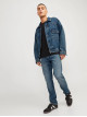 Чоловічі джинси Jack Jones синього кольору, середня посадка, фасон звужений Tapered