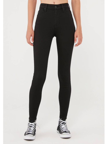 Джинси чорні Skinny з високою посадкою Mavi для жінок