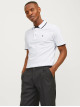 Чоловіча біла поло Slim Fit від Jack Jones