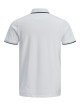 Чоловіча біла поло Slim Fit від Jack Jones