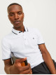 Чоловіча біла поло Slim Fit від Jack Jones