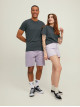 Чоловіча сірий Slim Fit футболка Jack Jones
