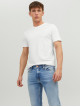 Чоловіча біла приталена футболка Jack Jones, Slim Fit