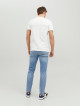 Чоловіча біла приталена футболка Jack Jones, Slim Fit