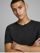 Чоловіча базова футболка Jack Jones чорного кольору Slim Fit
