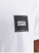 Чоловіча біла футболка з принтом Jack Jones