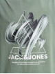Чоловічі зелені футболки з принтом від Jack & Jones