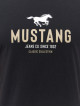 Чоловіча чорна футболка з лого-принтом Mustang