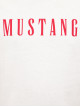 Чоловіча біла футболка Mustang з лого-принтом