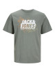 Чоловічі зелені футболки з принтом від Jack Jones