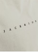 Чоловіча бежева футболка з принтом від Jack Jones для стильного образу.