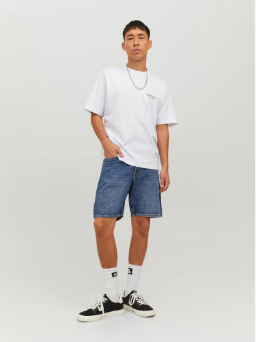 Джинсові шорти сині Jack Jones для чоловіків з стильним дизайном