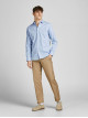 Чоловіча світло-синя сорочка Slim Fit бренду Jack Jones
