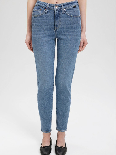 Джинси Mom, висока посадка, блакитні від Mavi для жінок