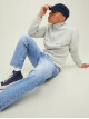 Чоловічі блакитні джинси Jack & Jones з tapered фасоном