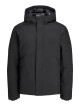 Чорна чоловіча зимова куртка Jack & Jones для стильного образу