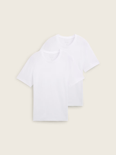 Базова біла футболка Tom Tailor - стильний вибір для чоловіків