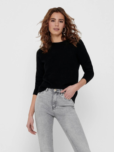 Жіночий чорний светр Only - елегантний вибір для сучасних модниць