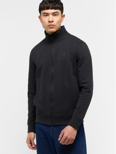 Чоловічий світшот Mustang на блискавці чорного кольору