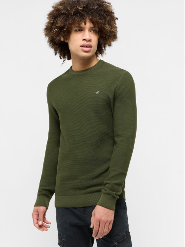 Чоловічий зелений светр Mustang