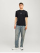 Чоловічі чорні футболки з принтом Relaxed Fit від Jack Jones