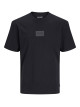 Чоловічі чорні футболки з принтом Relaxed Fit від Jack Jones