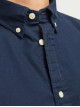 Чоловіча синя сорочка Slim Fit від Jack Jones з довгим рукавом