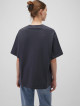 Жіноча сіра футболка Mavi Oversize Fit з логотипом