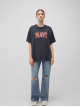 Жіноча сіра футболка Mavi Oversize Fit з логотипом