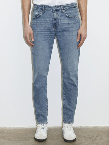 Джинси сині, Tapered, середня посадка, Mavi, чоловічий фасон