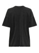 Жіноча сіра футболка з принтом у стилі Oversize Fit від бренду Only