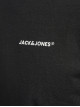 Чоловіча чорна футболка Jack Jones з принтом на спині, стандартний крій Regular Fit