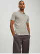 Чоловіча бежева поло футболка Jack Jones Slim Fit