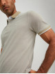 Чоловіча бежева поло футболка Jack Jones Slim Fit