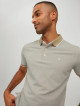 Чоловіча бежева поло футболка Jack Jones Slim Fit