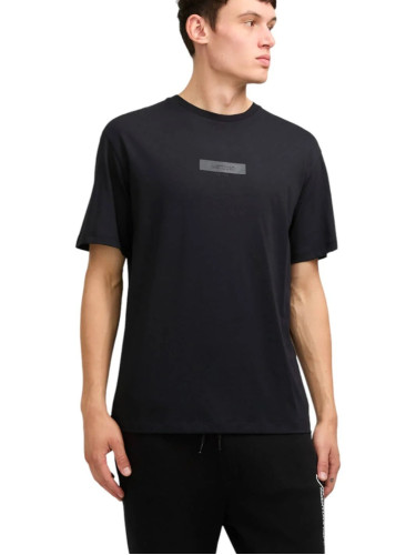 Футболка з принтом, чорний Regular Fit, Jack Jones, для чоловіків