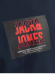 Чоловіча синя футболка з принтом Regular Fit від Jack Jones