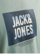 Чоловіча зелена футболка з принтом Jack Jones, стандартний крій Regular Fit