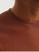 Чоловічі коричневі футболки з принтом Jack Jones, вільний крій (Relaxed Fit)