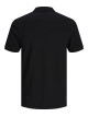 Чоловіча чорна поло футболка Jack Jones Slim Fit