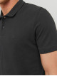 Чоловіча чорна поло футболка Jack Jones Slim Fit