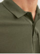 Чоловіча зелена поло Jack Jones Slim Fit
