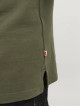 Чоловіча зелена поло Jack Jones Slim Fit